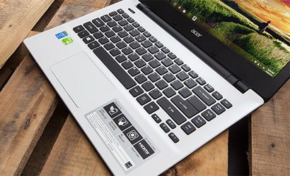 M&aacute;y t&iacute;nh x&aacute;ch tay Acer Aspire E5 471 m&agrave;u bạc với ổ đĩa cứng 500 GB